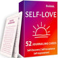 QUOKKA Self-Love: 52 Journaling Flashcards for Reflection, Self-Discovery, and Mindful Growth | Guided Prompts for Gratitude, Self-Acceptance, and Personal Empowerment | Gift for Women and Men