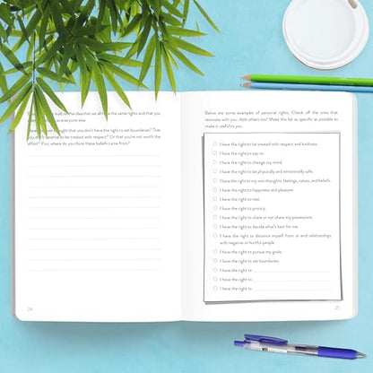 The Better Boundaries Guided Journal: A Safe Space to Reflect on Your Needs and Work Toward Healthy, Respectful Relationships (The New Harbinger Journals for Change Series)