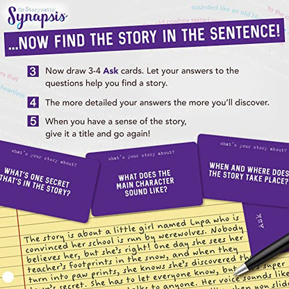 Storymatic Synapsis – Creative Writing Prompts for Adults and Young Writers – Storytelling Game