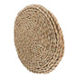 STOBAZA Hand Woven Round Meditation Cushion Thick Sitting Pad for Yoga and Relaxation Smooth Floor Pillow for Home Office and Rest Areas