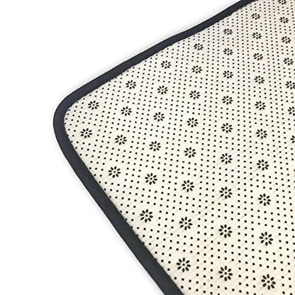 Yoga Life Tree Super Soft Flannel Area Rug - Multi-Use Floor Mat for Bedroom, Yoga Corner & Play Spaces