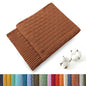 TREELY 100% Cotton Knitted Throw Blanket Couch Cover Blanket(60 x 80 Inches, Brown) - color: Brown, size: Twin (60 in x 80 in)