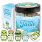 Positive Turtle Jar – Funny Birthday Gifts for Women Men Teens Stocking Stuffers Teen Girls Son Mom Dad Daughter Sister Friend Coworkers Teachers Gifts, Sea Turtle Gift for Women - color: Positive Turtle