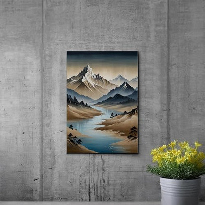 Japanese Wall Art, Minimalist Wall Art, Neutral Abstract Art, Modern Minimalist, Zen Wall Art, Zen Printed Wall Art, Japanese Art Print, Canvas Prints, Decor