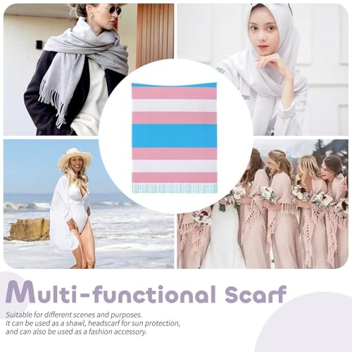 Ladies Warm Autumn Scarf Pashmina Wraps Shawl Winter Cozy - color: Picture (369)