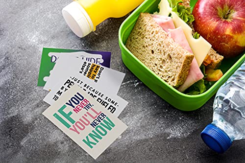 Better Office Products Motivation Inspiration Affirmation Cards, 60 Pack, 60 Unique Assorted Designs, Encouragement Card Deck, 2" x 3.5" (Business Card Size)