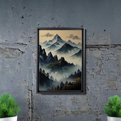 Japanese Wall Art, Minimalist Wall Art, Neutral Abstract Art, Modern Minimalist, Zen Wall Art, Zen Printed Wall Art, Japanese Art Print, Decor Canvas, Wall