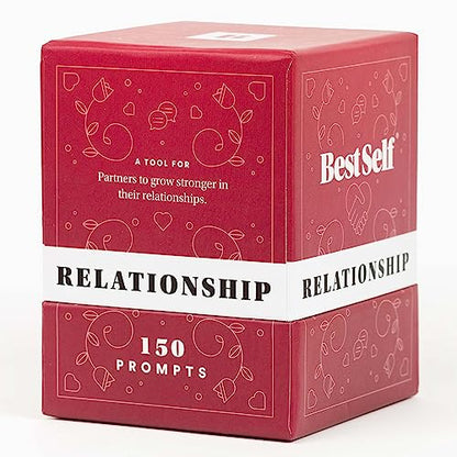 BestSelf Relationship Deck and Overcoming Burnout Journal - Create Real Relationship Conversations and a 4-Week Guided Journal to Address and Prevent Burnout