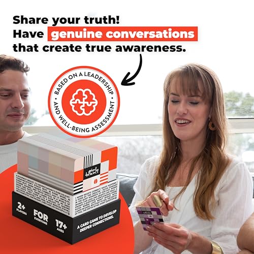 Heart 2 Heart Conversations | The i4 Neuroleader Deck | 200 Prompt Cards to Develop Deeper Connections | A Card Game for Friends, Coworkers, Family, Dates