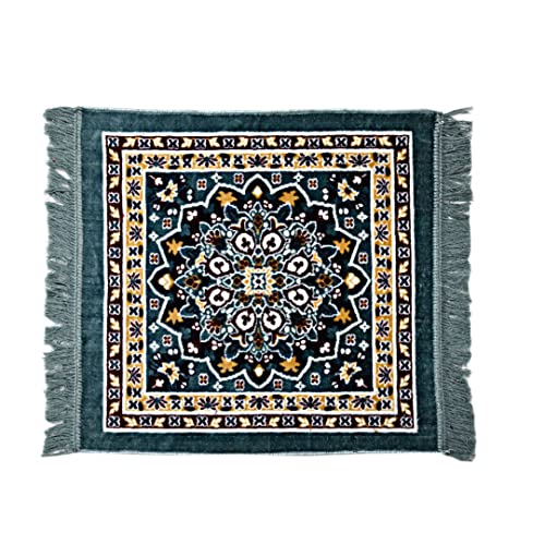 Assan Pooja mat Prayer mat Prayer Meditation | Meditation Prayer Mat| Aasan Used for Pooja & Traditional Rituals Velvet Mat| (61cm x 61cm / 24” x 24” inches)