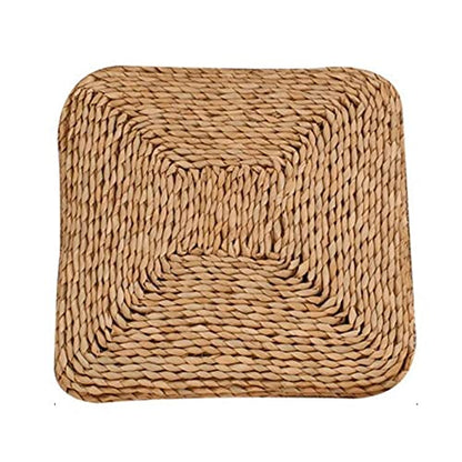 Meditation Cushion Straw zafu zazen futon zafu for zazen Summer use 50 * 1.5cm (Color 02 30 * 3cm)