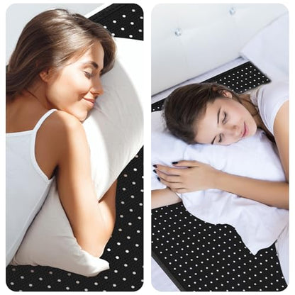 NIULAFR Grounding Mat for Bed, King Size Earth Connected Conductive Grounding Mattress Pad for Better Sleep, Reduce Stress, Improve Health - size: King - 54"x78"