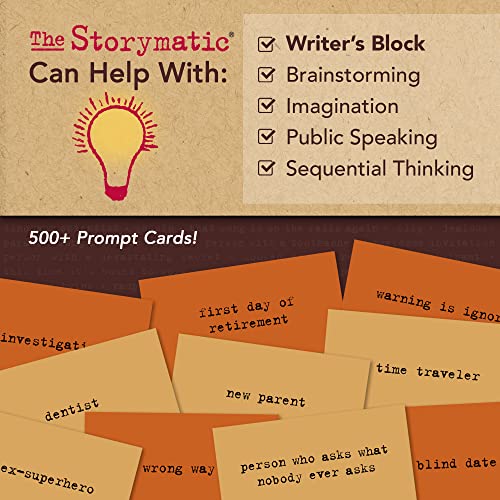 Storymatic Classic – Creative Writing Prompts and Story Games – Storyteller Cards – Teacher Tool