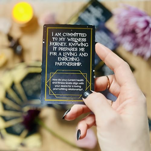 Ready for Love - Affirmation Journal Prompt Card Deck for Self-Reflection to Remove Internal Blockages + Inspire You to Reach Your Highest Potential and Manifest Your Dream Life
