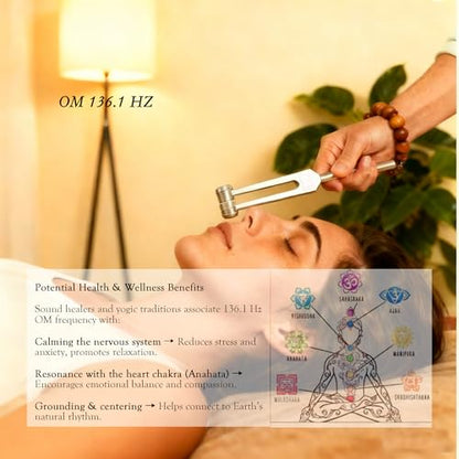 ZENHZ Zen Buddha Water Painting Board with OM 136.1 Hz Tuning Fork – Mindfulness & Meditation Kit for Stress Relief, Relaxation, Calligraphy Practice, and Sound Therapy, Unique Gift