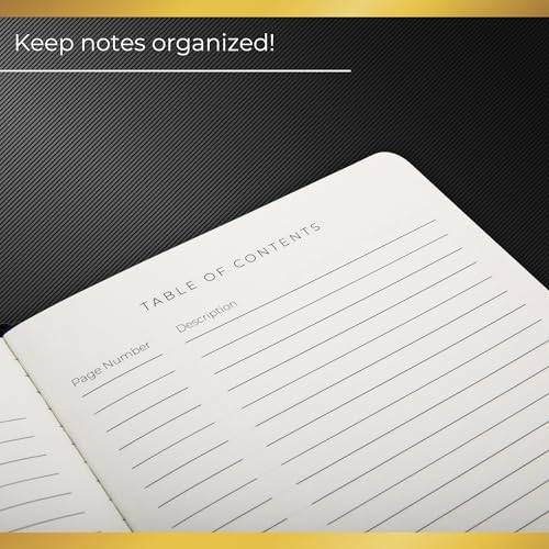 Realizations Journaling Notebooks with Pen Holder | Lined Notebook | 222 Pages Notebook Journal with 100 GSM Paper | Journal Notebooks for Work - color: Gray