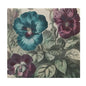 Three Flowers Painting Degrees of Comfort Meditation Floor Pillow, Square Large Pillows Seating for Adults, Tufted Corduroy Cushions for Outdoor Yoga Tatami Fireplace Living Room 15x15 Inch