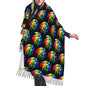 Supdreamc Cashmere Feel Scarf Soft Women Warm Cozy Scarves Multiple Colors - color: Picture (134)