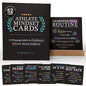 Athlete Motivation Cards – 52 Athlete Mindset Cards for Confidence, Mental Toughness & Discipline – Daily Motivation for Athletes & Coaches – Includes Wooden Display Stand - style: Athlete Mindset