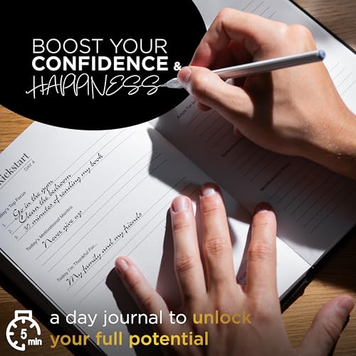 Gratitude Journal For Men & Women, Self-Mastery Daily Manifestation Gratitude Journal For Women, Daily Journal And Manifestation Planner With Prompts (12 Weeks)