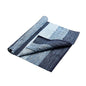Hugger Mugger Cotton Yoga Rug - Absorbent, Grippy Tight Weave, Ashtanga and Hot Yoga Rug, Helps with Slippery Hands and Feet - color: Indigo Dreams