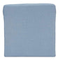 Household Square Floor Cushion for Yoga and Meditation, Removable Washable Meditation Mat Cushion - color: square linen blue