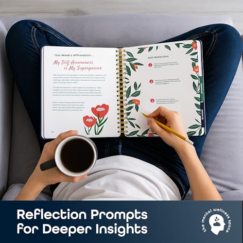 SHINE: A Guided Transformation Journal by Dr. Tracey Marks | 12-Week Mental Health, Gratitude & Self-Care Workbook for Women & Men | Mindset Reframing Prompts, Affirmations, Emotion Wheel | Vol 1