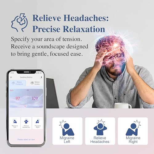 Mindful Melodies: Personalized Bio-Soothing System, Sleep Music Therapy, Relieve Migraines,Real-Time Audio Sessions for Deeper Relaxation & Focus