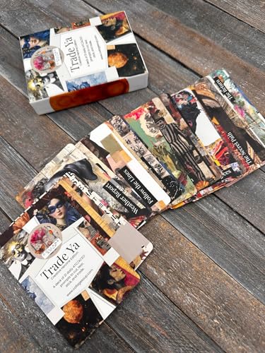 Trade-Ya! Creative Heroine Edition | 31-Card Creative Prompt Deck for Artists, Writers, Collagers & Makers | Break Creative Blocks | Collage Soup