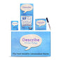 Describe Cards - All The Things Box, Over Two Dozen Games and Learning Activities for Families, Therapy, School, and More. Bundle Includes Deck One & Deck Two Conversation Cards with Activity Board.