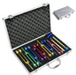 Chakra Tuning Forks Set for Healing, 7 Chakra+1 Soul Purpose Weighted Tuning Forks with Exquisite Aluminum Gift Box, Multicolour,(126.22 Hz, 136.1 Hz, 141.27 Hz, 172.06 Hz etc) - color: Chakra Multicolour