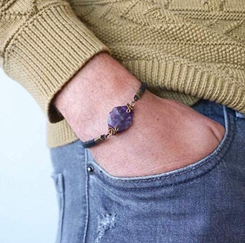 Men's and Women's Healing Crystal Bracelets