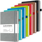 Blank Journal Notebook, 7 Pack Leather Unlined Notebook Journal for Women Men, Plain Notebooks Bulk for School, Work, Sketchbook, Writing, Drawing, 120 GSM Thick Paper, Hardcover, A5, Multi Colors - style: Plain