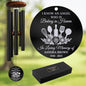 Personalized Baking Memorial Wind Chime – “I Know an Angel Who is Baking in Heaven” Custom Engraved Name & Years – Sympathy Gift for Baker, Mom, or Grandma – Memorial Windchime Tribute Keepsake - size: BakingWC 1