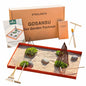 1.6T Corten Steel Korean Zen Garden Decorative Object for Mindful Living (L)