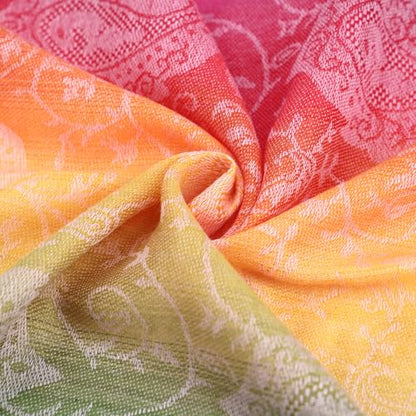 Rave Pashmina Scarf, Fashion Colorful Shawls and Wraps Soft Festival Scarves - color: A-light Purple