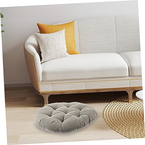 Meditation Seat Pad Round Floor Pillow Yoga Bolster Thick Cushion for Outdoor Indoor Use Comfortable Seat Pad for Living Room