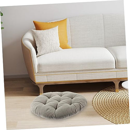 Meditation Seat Pad Round Floor Pillow Yoga Bolster Thick Cushion for Outdoor Indoor Use Comfortable Seat Pad for Living Room