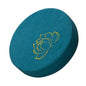 Yinhing Round Meditation Cushion Soft Linen with Detachable Washable Cover Floor Pillow for Meditation Zen Practice Comfortable Tatami Mat Cushion 40cm Diameter (Lake Blue) - color: Lake Blue