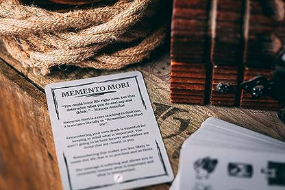 STOIC STORE UK Stoic Cards - Daily Stoic Journal Prompts - Daily Stoicism Reflections - Stoic Philosophers Quotes and Wisdom - Perfect for The Practicing Stoic