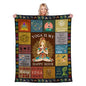 Generic Yoga Blanket Gifts for Women Lovers, Instructors - Outdoors Travel, Zen Meditation Decor - 50 * 60