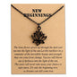 bobauna Yoga Flower Yoga Symbol Pendant Necklace Yoga Jewelry