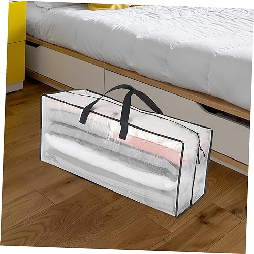 LIFKOME 1pc Heavy Duty Storage Bag for Moving Travel Comforter Packing Tote Handles Capacity Multi-purpose Organizer for Home Outdoor Use