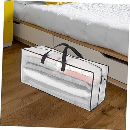 LIFKOME 1pc Heavy Duty Storage Bag for Moving Travel Comforter Packing Tote Handles Capacity Multi-purpose Organizer for Home Outdoor Use
