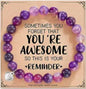 Beaded Bracelets, Natural Stone Bead Bracelet - color: LCS Multicolour 21530