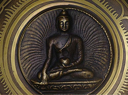 Nepal Handmade Buddha Tibet Bowl Bowl Ritual Music Therapy Copper Copper Singing Bowl