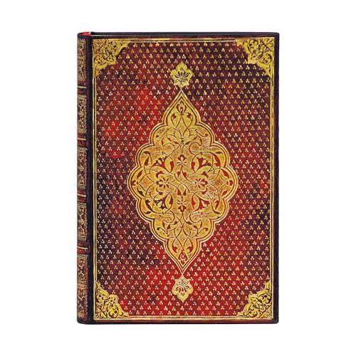 Golden Trefoil Mini Unlined Hardcover Journal, 240pg, 120GSM by Paperblanks (Golden Trefoil)