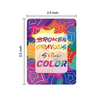 50 Unique Inspirational Cards, Motivational Kindness Mini Note Cards with Encouragement Quotes, Appreciation, Gratitude, Positive Affirmations Cards for Employees, Coworkers, and Kids - color: Inspirational Cards