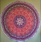 FUNKY BUDDHA 100% COTTON Roundie Beach Throw Tapestry , Cotton Tablecloth & Round Yoga Mat