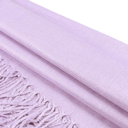 TZ Promise Women Pashmina Shawls and Wraps for Evening Dresses,Soft Large Long Scarf for Wedding,Bride Bridesmaid Gifts - color: Lavender